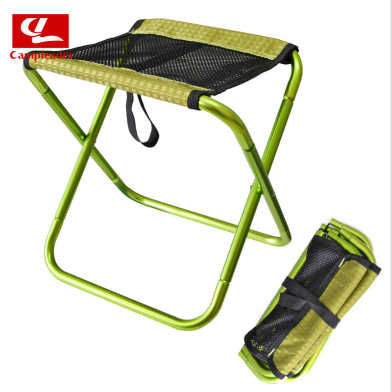 New Outdoor Lightweight Portable Folding Fishing Chair Camping Oxford Cloth Foldable Picnic Fishing Chair with Storage Bag CL190