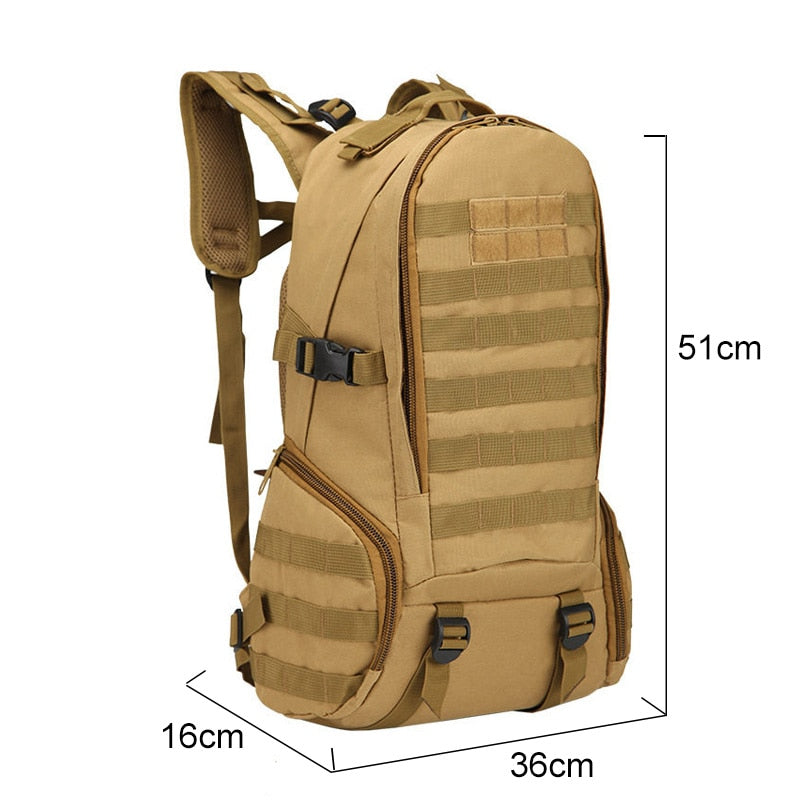 3P Tactical Military Assault Molle Sports Bags Mountaineering Trekking Camouflage Backpack Hunting Camping Survival Bag XA369WD